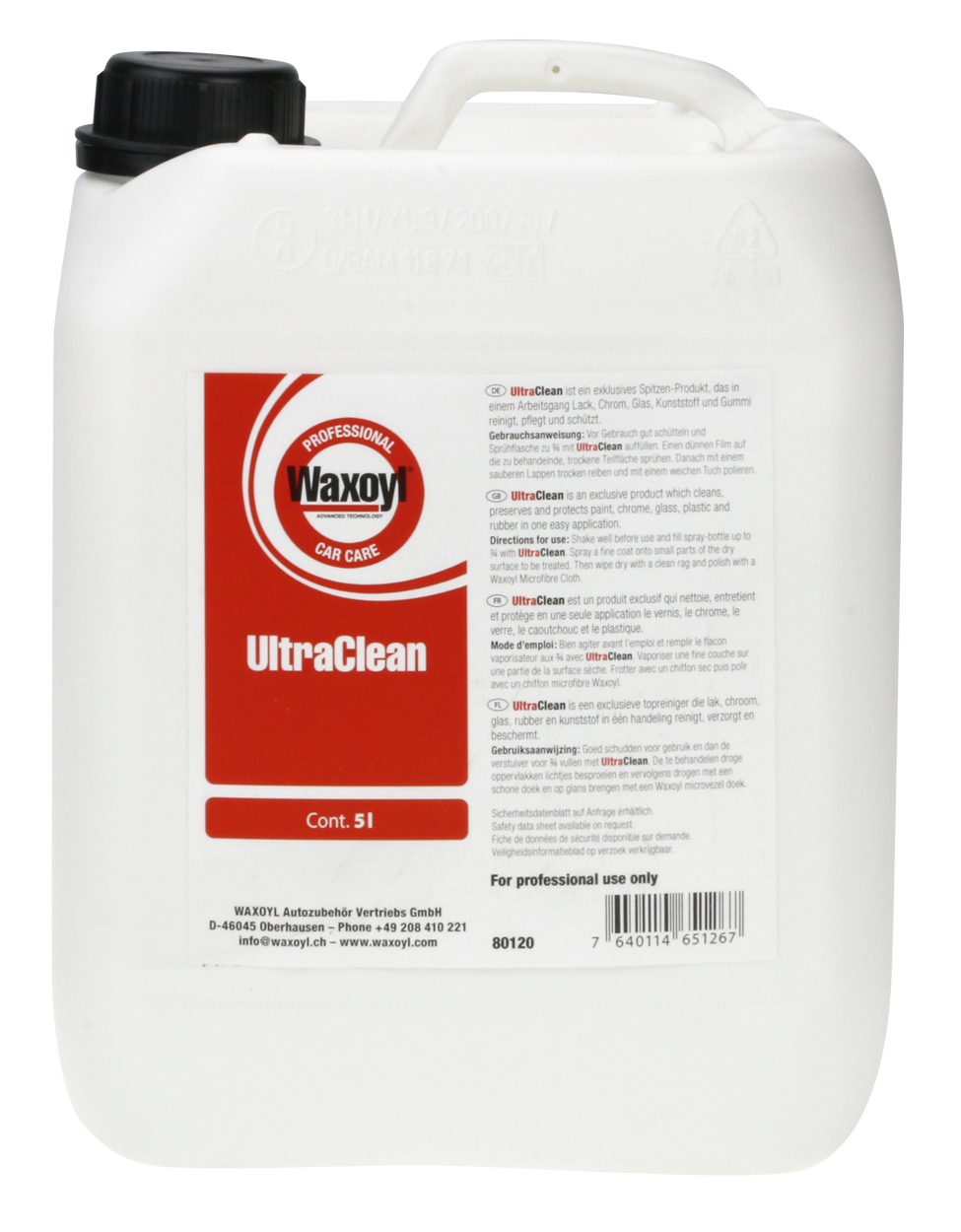 Waxoyl AG, Ultra Clean (5 l)