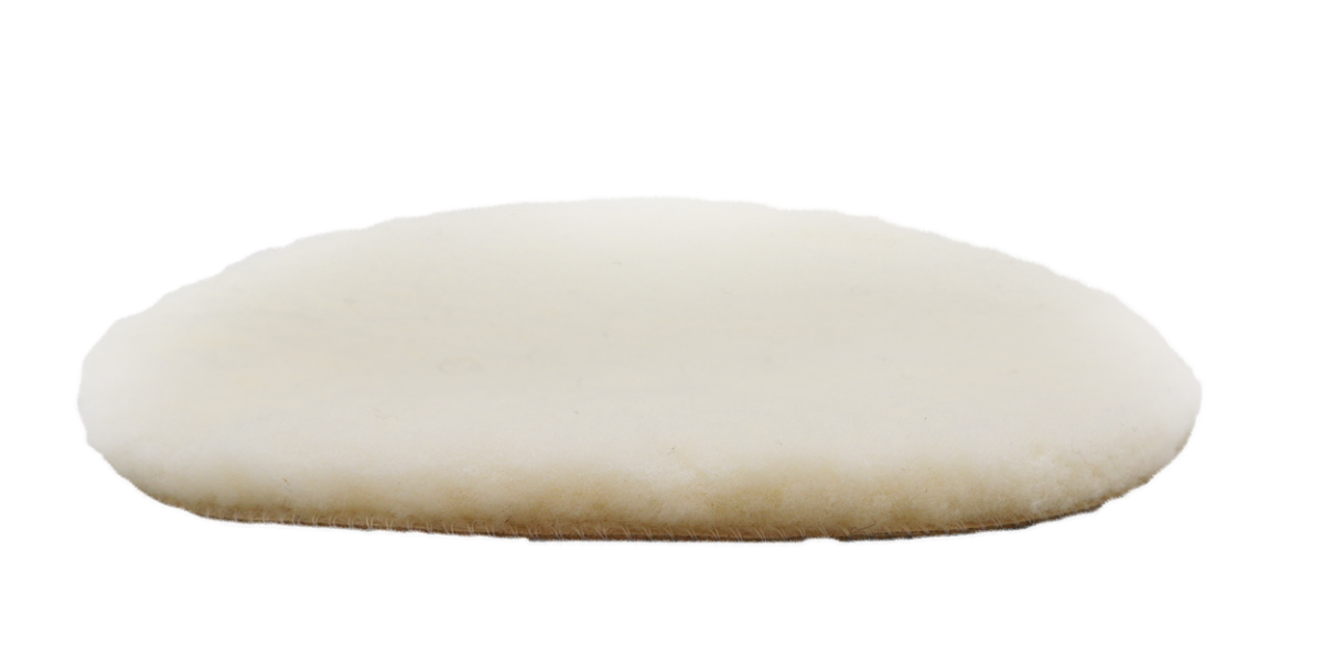 Waxoyl AG, Buffing pad lambswool white, Ø 200 mm