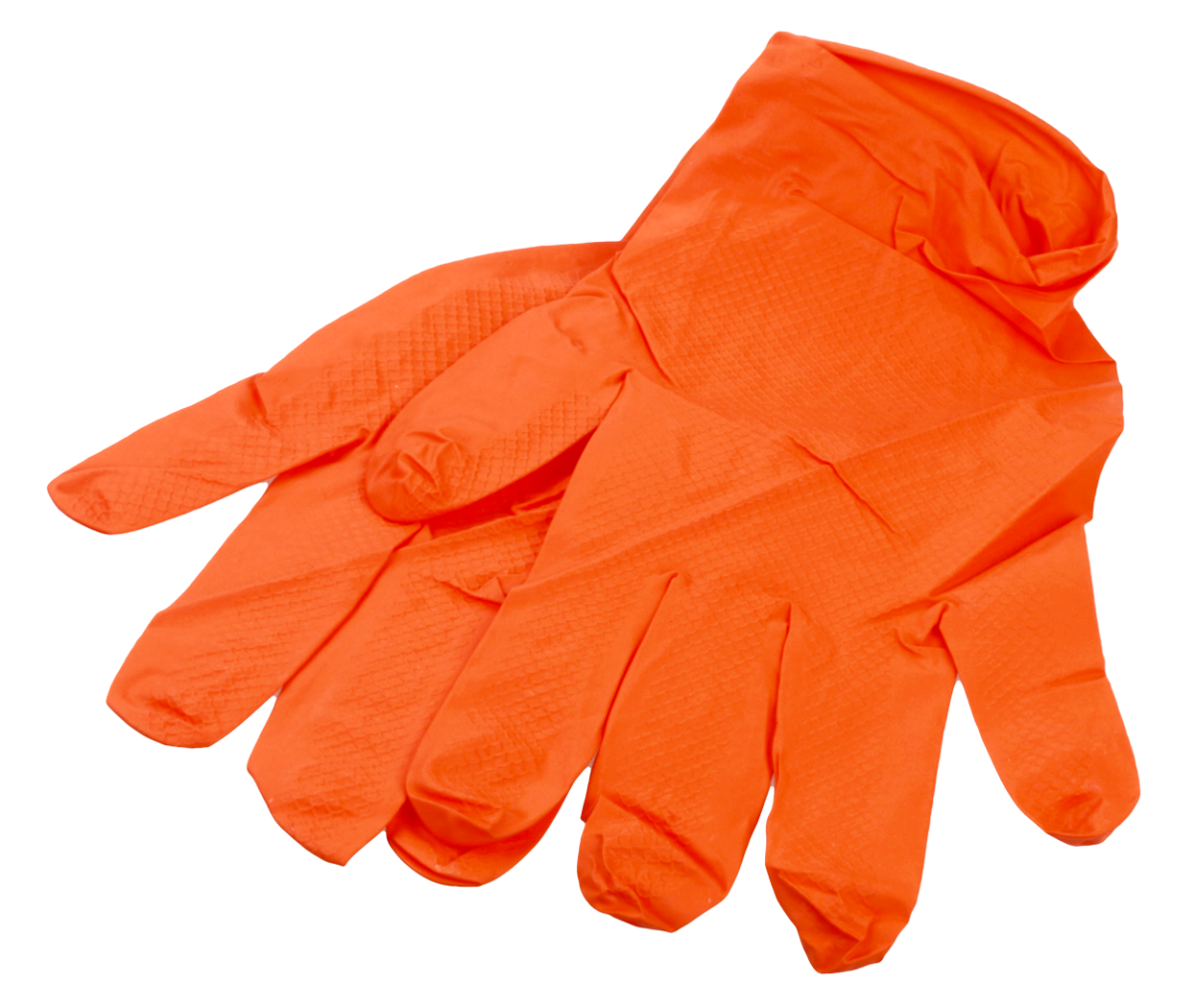Waxoyl AG, Nitril Handschuhe strong, orange, L