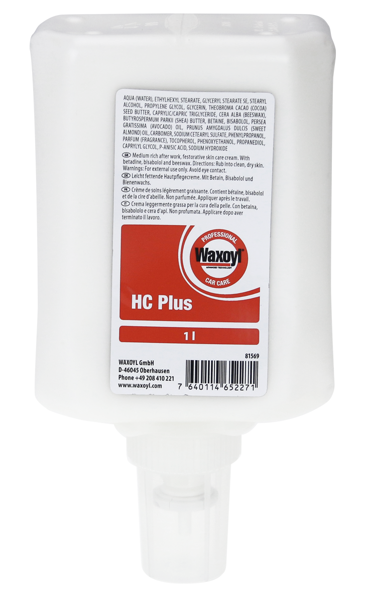 Waxoyl AG, HC Plus Creme Beutel (1 l)