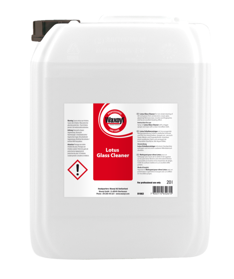 Waxoyl AG, Lotus Glass Cleaner (20 l)