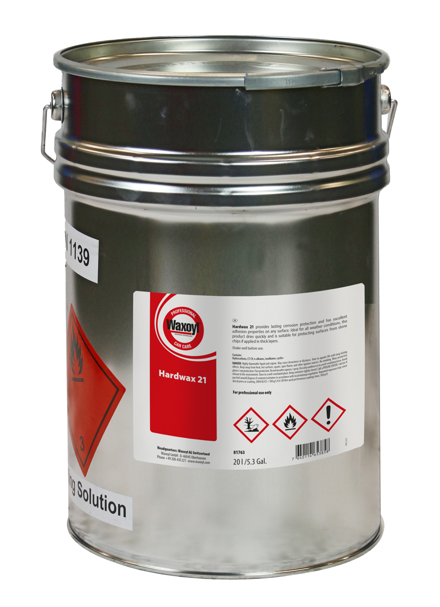 Waxoyl AG, Hardwax 21 (20 l/5.3 Gal.)